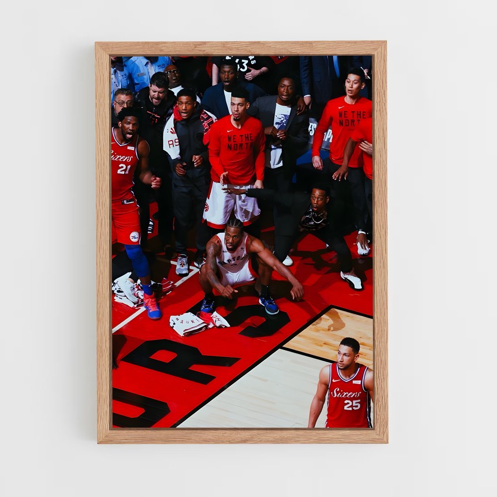 Poster Celebration Raptors – affiche Basketball (vue 4)